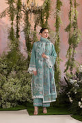 Dalia - Luxury Lawn 3PC Chikenkari Heavy Embroidered Suit | KB-073 Unstitched Summer Luxe '26