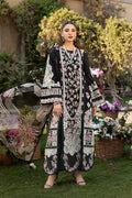Fatima -ZF 046 - Luxury Lawn 3PC Chikenkari Heavy Embroidered Suit | Unstitched Summer Luxe '26