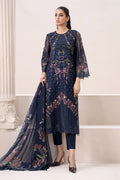 Samira - Luxury Lawn 3PC Chikenkari Heavy Embroidered Suit | KB-072 Unstitched Summer Luxe '26