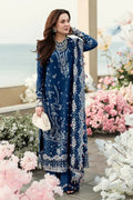 zaiba - Luxury Lawn 3PC Chikenkari Heavy Embroidered Suit | Unstitched Summer Luxe '26
