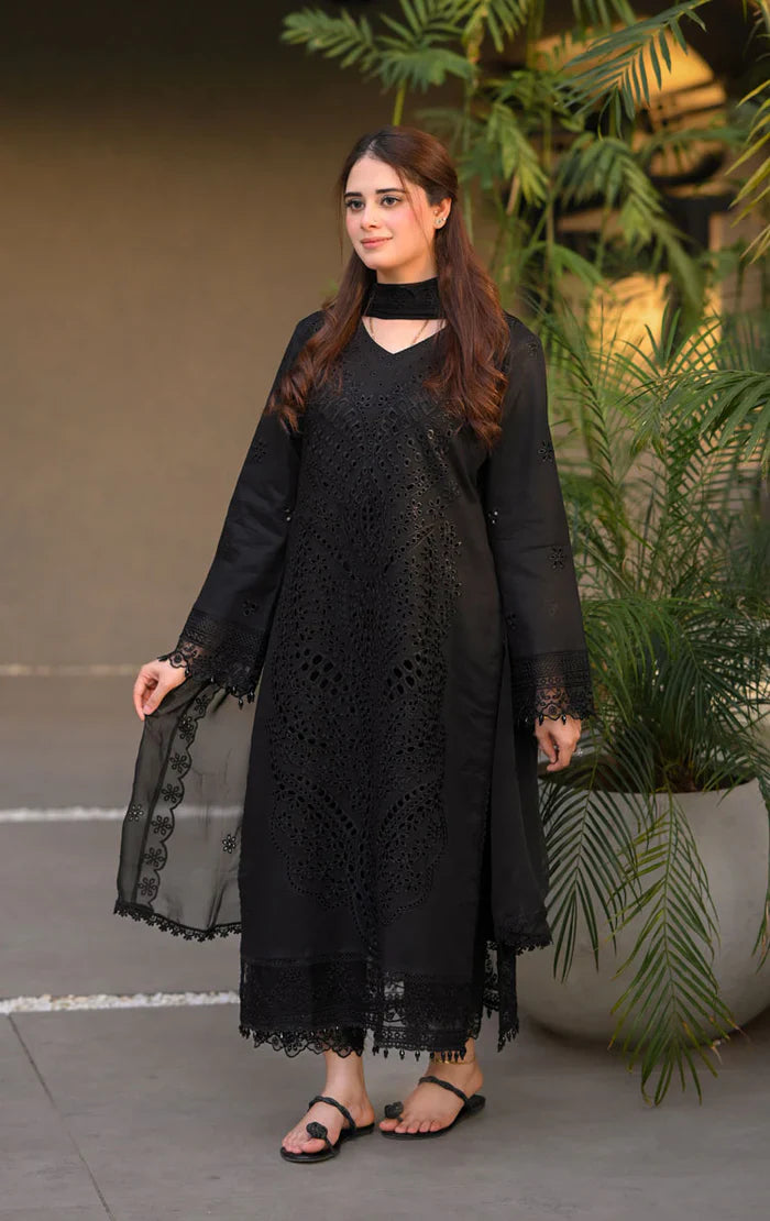 Arnika - Luxury Lawn 3PC Chikenkari Heavy Embroidered Suit | KB-089 Summer Luxe '26
