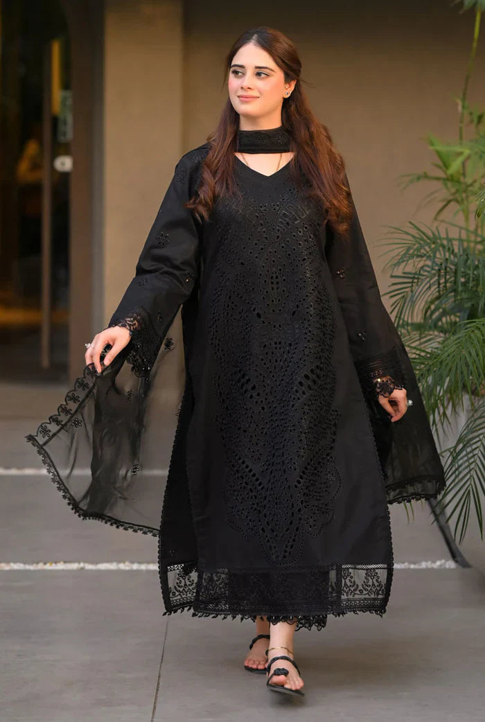 Arnika - Luxury Lawn 3PC Chikenkari Heavy Embroidered Suit | KB-089 Summer Luxe '26