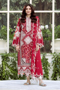 Bahar - Luxury Lawn Embroidered 3PC Suit | Unstitched
