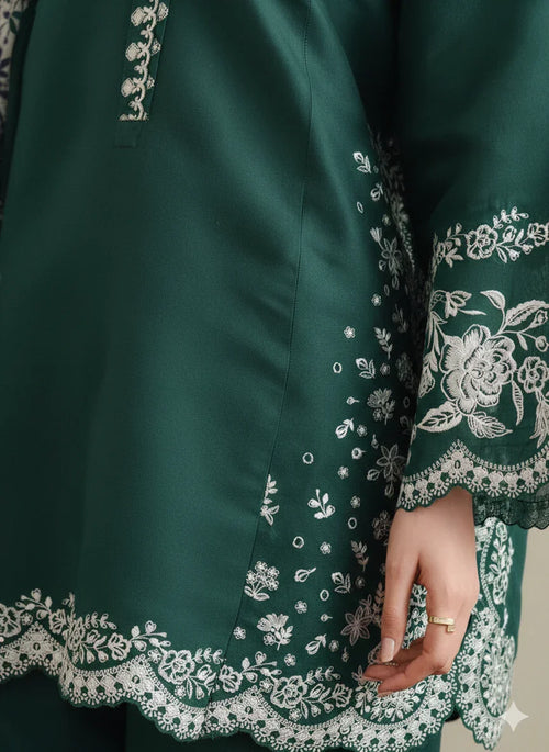 Coco by Zara Shahjahan Kb-108 | Unstitched Luxury Summer Fully Embroidered 3PCS