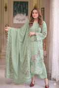 Roksar - Luxury Lawn 3PC Chikenkari Heavy Embroidered Suit | KB-091 Summer Luxe '26